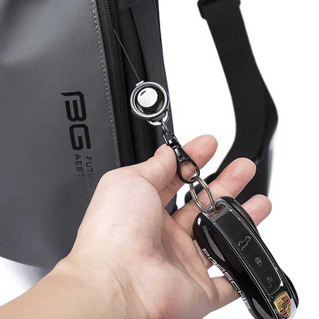 BANGE Waterproof ChestBag – Durable Sling Crossbody Bag for Travel, Work & Outdoor Use