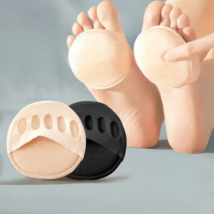 Coussinets de confort pour femmes – Coussinets respirants pour l'avant-pied avec séparation des orteils et support antidérapant