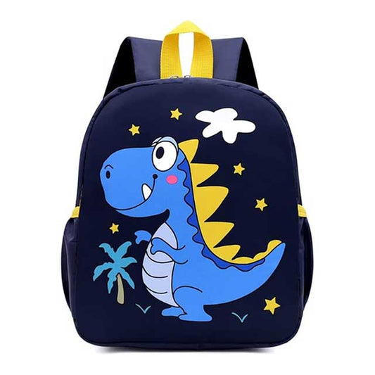 Babioms Dinosaur Backpack for Kids – Cute Blue Kindergarten School Bag for Boys & Girls | Lightweight Children's Backpack for Preschool & Nursery