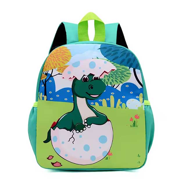 Babioms Dinosaur Backpack for Kids – Cute Blue Kindergarten School Bag for Boys & Girls | Lightweight Children's Backpack for Preschool & Nursery