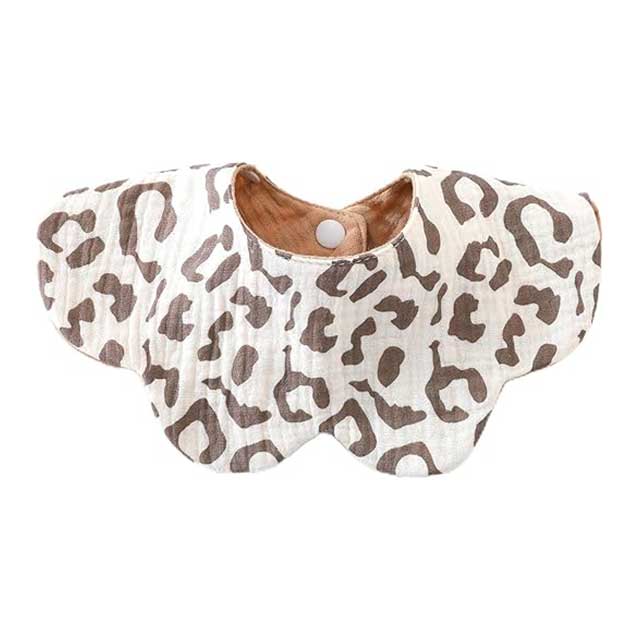 Baby Drooling Bib – 6-Layer Cotton Burp Cloth for Newborns & Toddlers (0–24 Months) | Soft & Absorbent Saliva Towel for Infants, Comfortable & Gentle on Skin