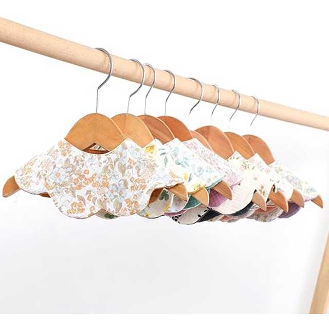 Baby Drooling Bib – 6-Layer Cotton Burp Cloth for Newborns & Toddlers (0–24 Months) | Soft & Absorbent Saliva Towel for Infants, Comfortable & Gentle on Skin