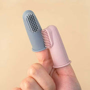 Baby Finger Toothbrush – Soft Silicone Infant Oral Cleaning Brush for Newborns & Toddlers | Portable Dental Care Tool for Babies