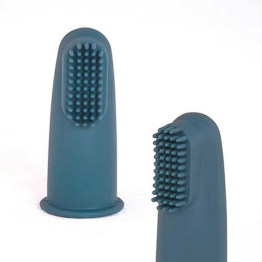 Baby Finger Toothbrush – Soft Silicone Infant Oral Cleaning Brush for Newborns & Toddlers | Portable Dental Care Tool for Babies