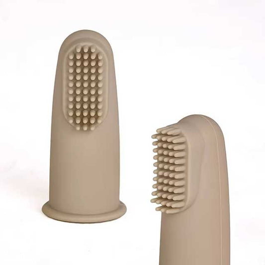 Baby Finger Toothbrush – Soft Silicone Infant Oral Cleaning Brush for Newborns & Toddlers | Portable Dental Care Tool for Babies