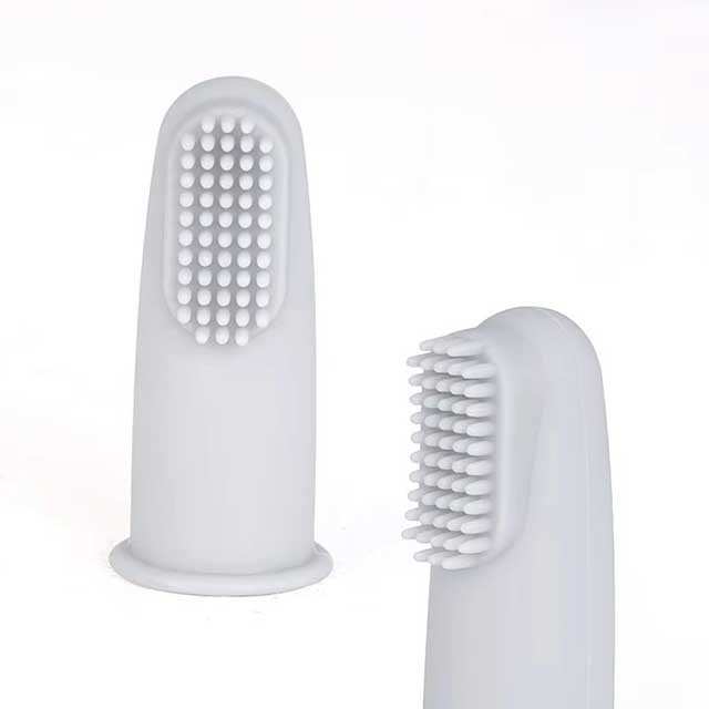 Baby Finger Toothbrush – Soft Silicone Infant Oral Cleaning Brush for Newborns & Toddlers | Portable Dental Care Tool for Babies