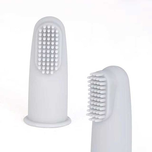 Baby Finger Toothbrush – Soft Silicone Infant Oral Cleaning Brush for Newborns & Toddlers | Portable Dental Care Tool for Babies