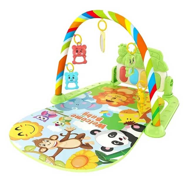 Baby Musical Play Mat – Piano Keyboard Gym Carpet for Crawling & Early Learning | Infant Activity Rug & Educational Toy Gift