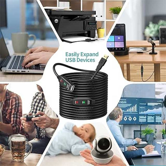 Baolongking Extra Long USB 2.0 Extension Cable