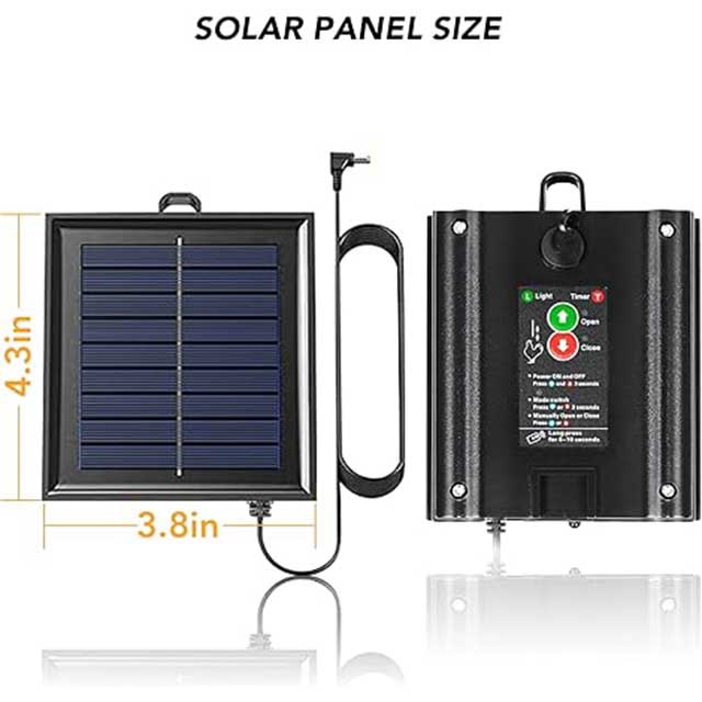 Battery Powered Solar Panel