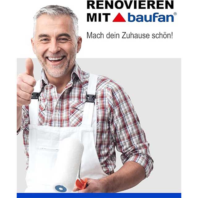 Baufan Borehole & Crack Filler, White