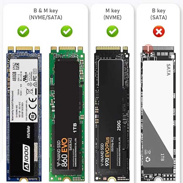 Beikell M.2 NVMe SSD Enclosure