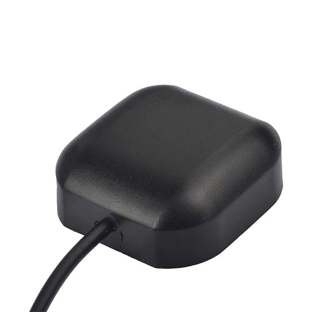Bingfu Vehicle Waterproof Active GPS Navigation Antenna with SMA Male Connector for Car Stereo Head Unit GPS Navigation System Module- Truck Marine Boat GPS Tracker Locator Real Time Tracking