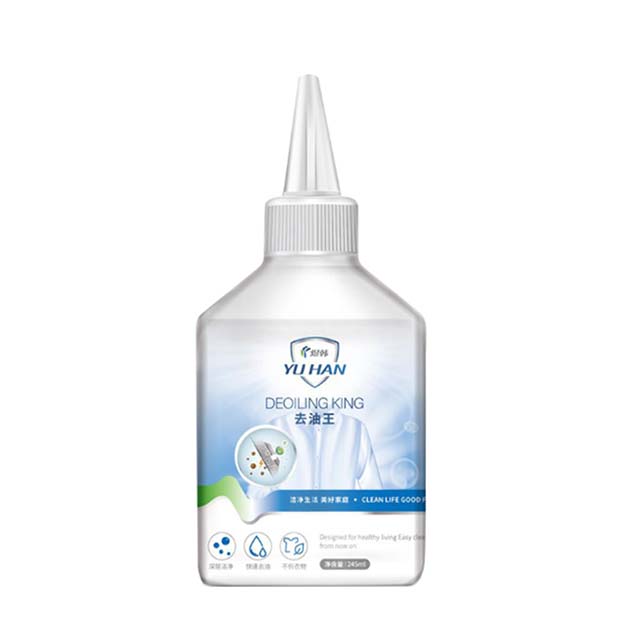 Biological Enzyme De-Oil King 245ml - Down Coat Dry Cleaner for Oil and Blood Stain Removal from Clothes