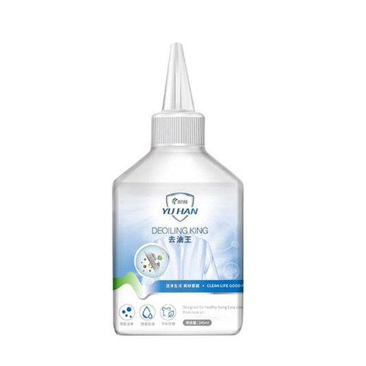 Biological Enzyme De-Oil King 245ml - Down Coat Dry Cleaner for Oil and Blood Stain Removal from Clothes