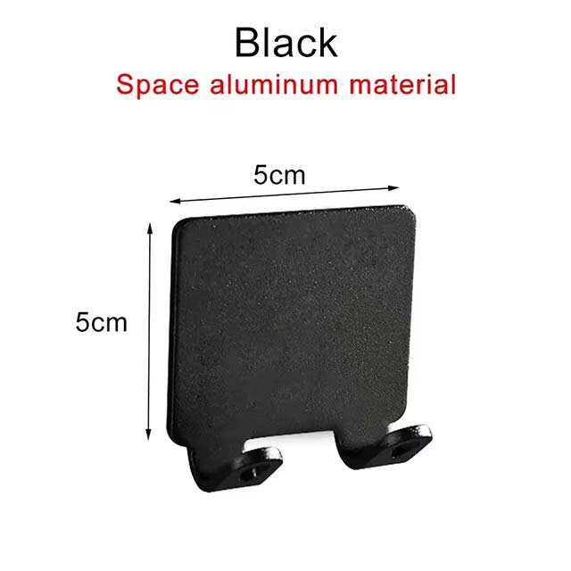 Bathroom Aluminum Razor Holder &amp; Shaver Shelf – Punch-Free Wall-Mounted Storage Hook for Men’s Shaving Accessories Organization