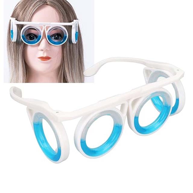 Boarding Glasses- Motion Sickness Glasses Anti Motion- Sickness and Wearable Nausea Goggles for Adults and Children Car Sickness Sickness