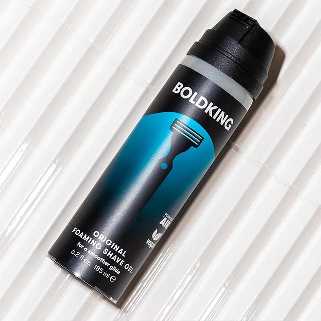 Bolding Original Shaving Gel for Men – 185 ml Premium Shaving Foam &amp; Gel for a Smooth, Comfortable Shave