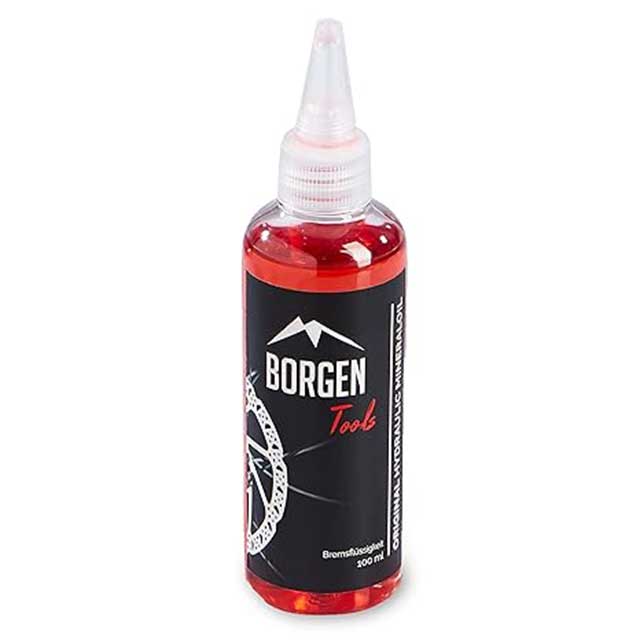 Borgen 100ml Red Mineral Oil Brake Fluid