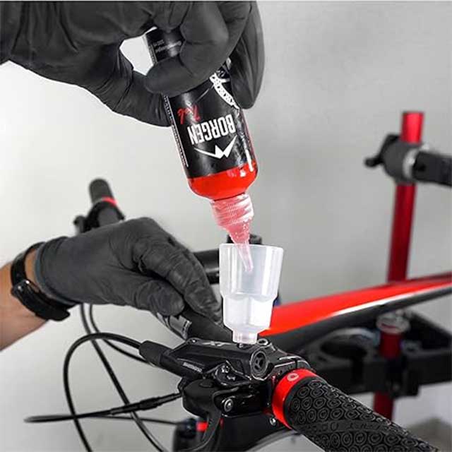 Borgen 100ml Red Mineral Oil Brake Fluid