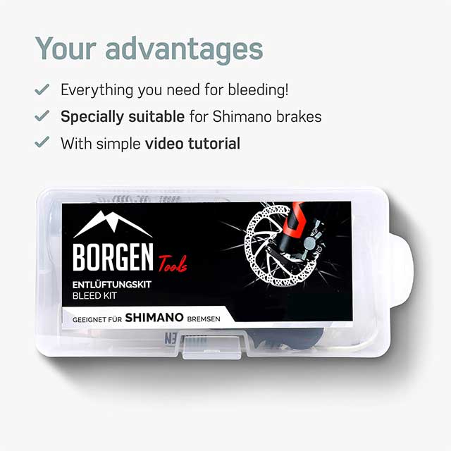 Borgen Shimano Disc Brake Bleed Kit