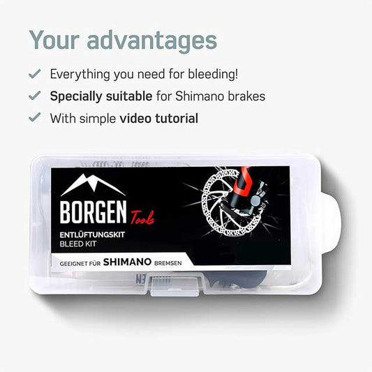 Borgen Shimano Disc Brake Bleed Kit