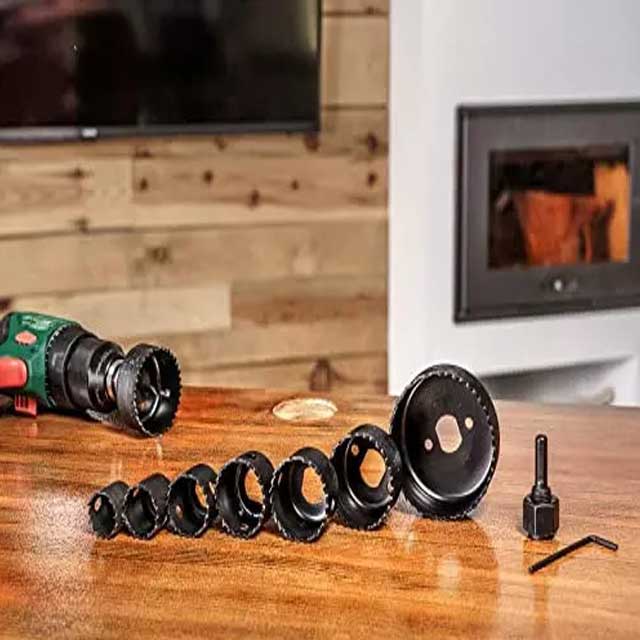 Bosch 11 Pcs Hole Cutter Set – Precision Multi-Material Cutting Tools for DIY &amp; Professional Projects