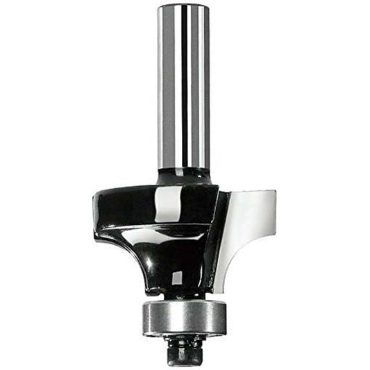 Bosch Rounding Router Bit 0V – Silver, 8 x 28.7 x 53 mm | Precision Woodworking Accessory (2608628341)