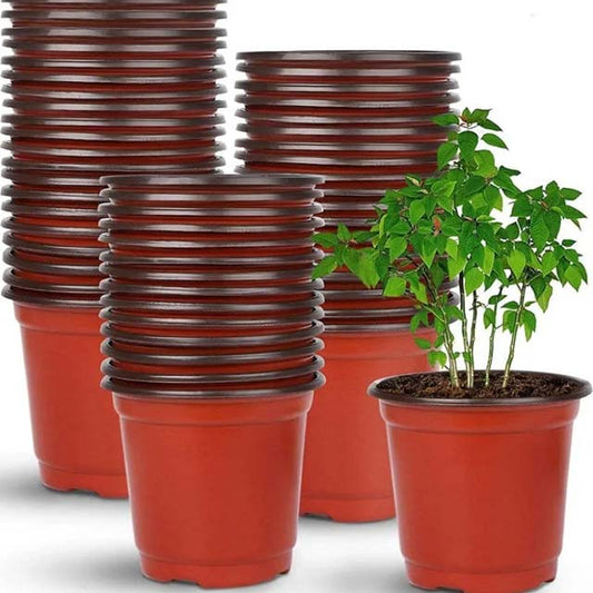 Boss Flower Plastic Pots for Indoor & Outdoor Plants – Durable Garden Planters for Home & Balcony Decor