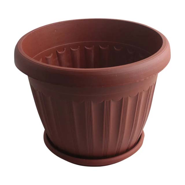 Boss Flower Plastic Pots for Indoor & Outdoor Plants – Durable Garden Planters for Home & Balcony Decor