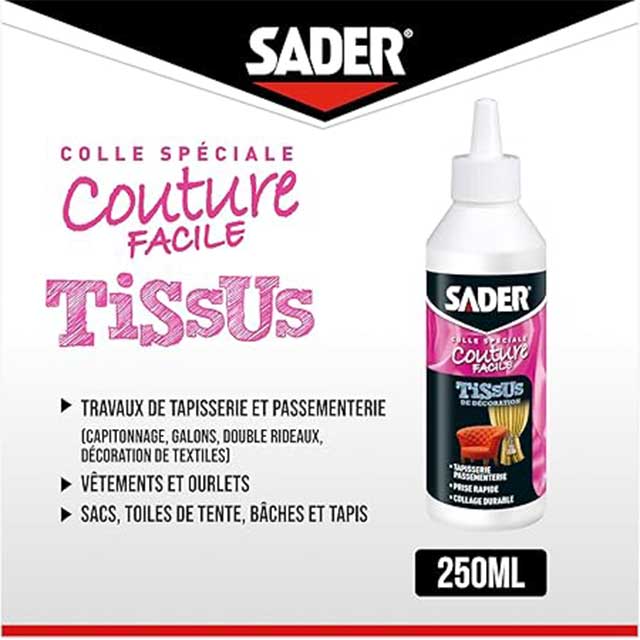 Bostik 242291 Easy Sewing Fabric Glue 250ml