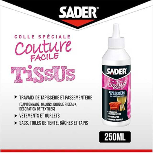 Bostik 242291 Easy Sewing Fabric Glue 250ml