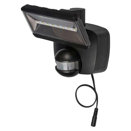 Brennenstuhl SOL 800 Outdoor Solar LED Spotlight – 400 Lumens, Motion Sensor, IP44, LG SMD LEDs &amp; Solar Panel (Battery Included)