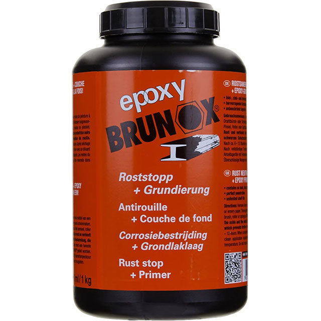 Brunox BEPOXY 1000ML Epoxy Rostumwandler 1L – High-Performance Rust Converter &amp; Protective Epoxy Coating