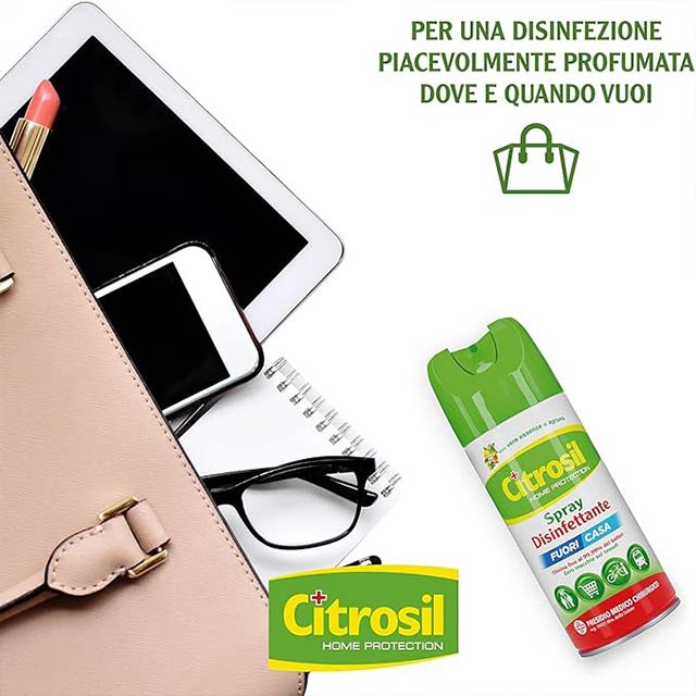 CITROSIL Outdoor Disinfectant Spray with Real Citrus Essences – Eco-Friendly Home, Garden &amp; Patio Sanitizer