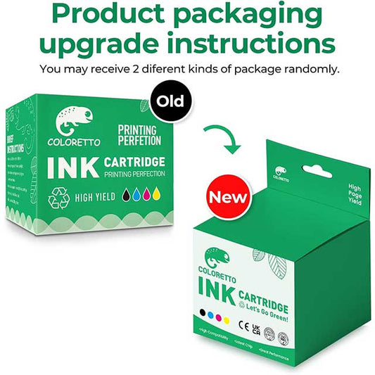 COLORETTO 338 & 343 XL Remanufactured Ink