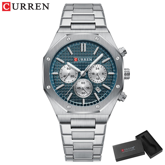 CURREN Casual Stainless Steel Chronograph Men Watch (CU8440)