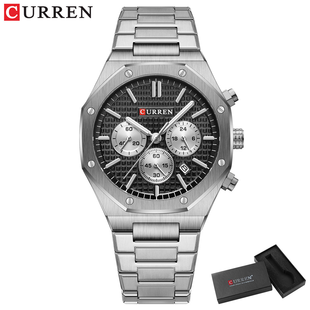 CURREN Casual Stainless Steel Chronograph Men Watch (CU8440)