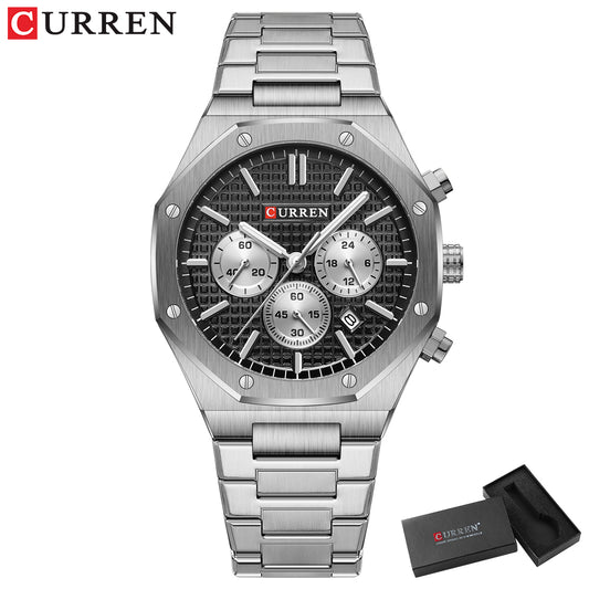 CURREN Casual Stainless Steel Chronograph Men Watch (CU8440)