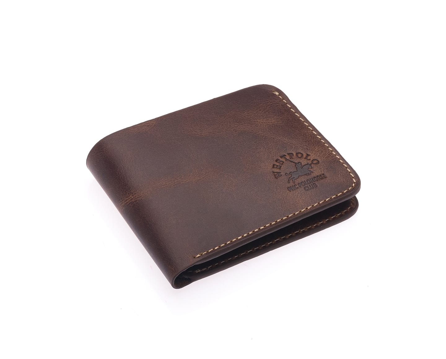 Westpolo Genuine Crazy Leather Men's Wallet (1419C)