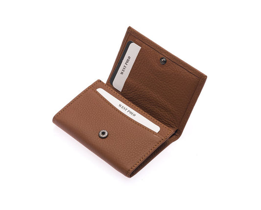 Portefeuille unisexe en cuir véritable Westpolo (2732)