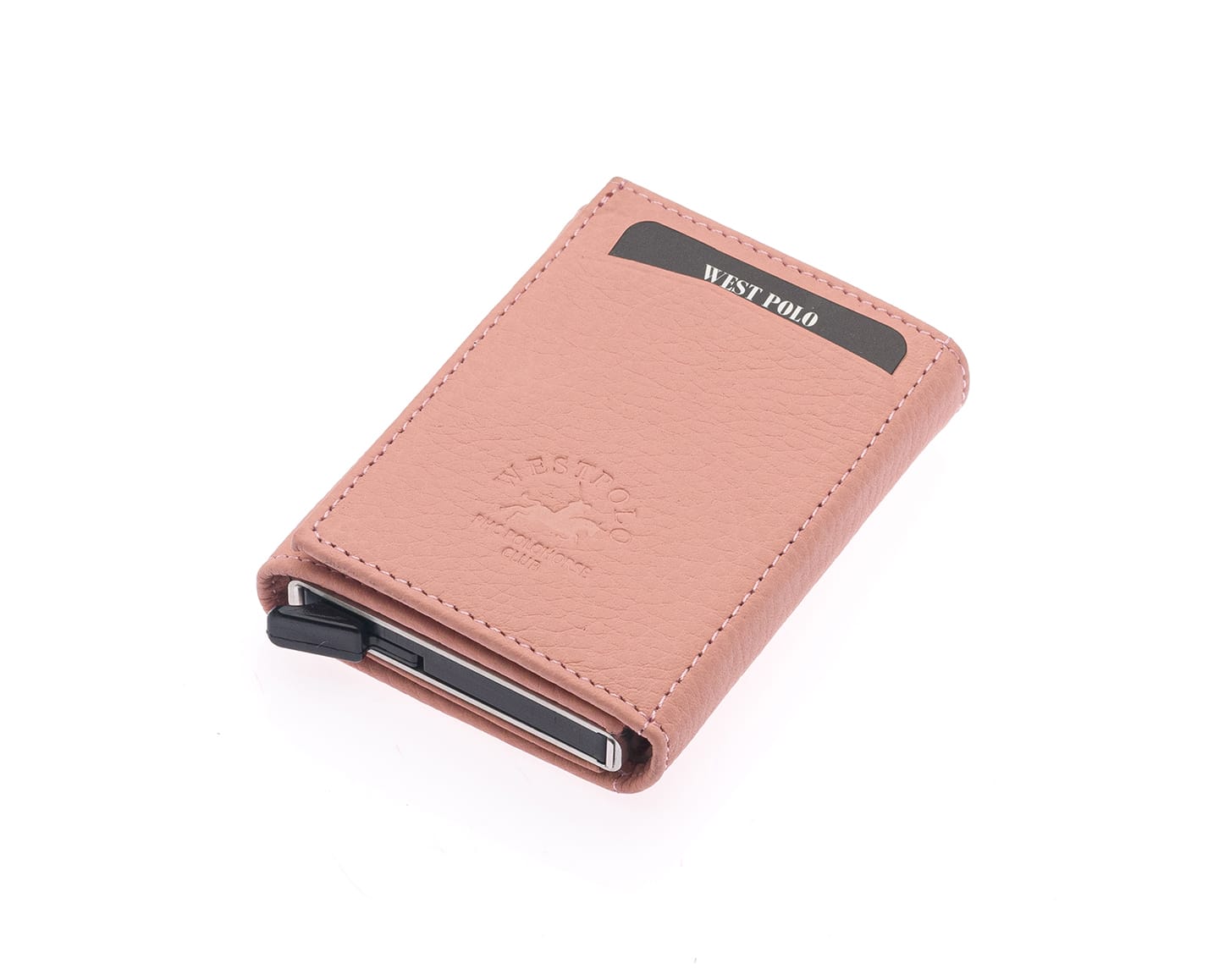 Westpolo Safari Large Card Holder Genuine Leather Unisex Mechanism Wallet (5550)