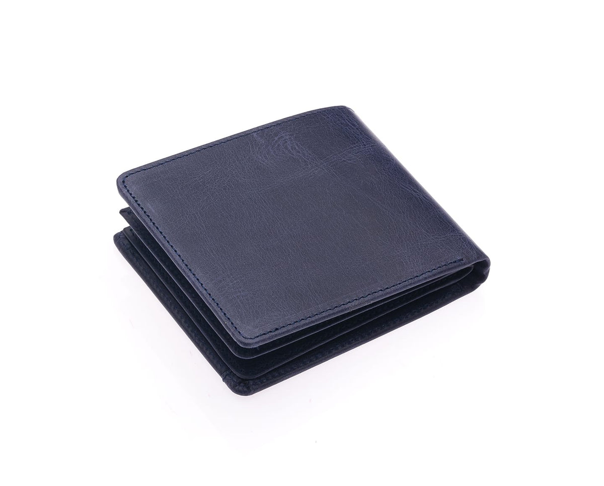 Westpolo Genuine Tumbled Leather Men's Leather Wallet (558C)