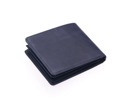 Westpolo Genuine Tumbled Leather Men's Leather Wallet with Card Compartment and Coin Compartment (558C)