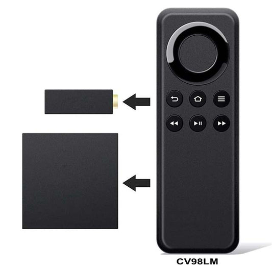 CV98LM Replacement Remote Control for Amazon Fire TV Stick – Universal Wireless Remote with Easy Pairing, Durable Design &amp; Plug‑and‑Play Compatibility