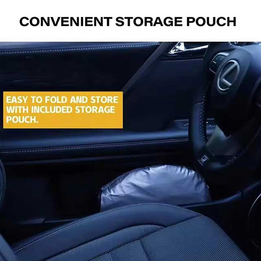 Car Window Sunshade Cover – Foldable Windshield Visor & UV Protection Curtain for Front/Side Windows | Auto Styling Accessory