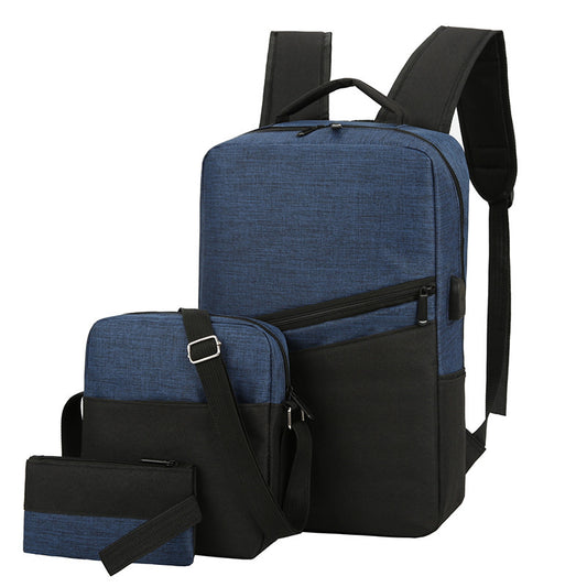 Three-piece School  Three-piece School Backpack (EGB005)