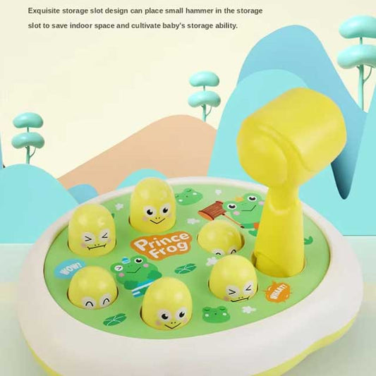 Cartoon Whac-A-Mole Montessori Toy – Animal-Themed Knocking Game for Toddlers & Kids, Educational Birthday Gift for Boys & Girls