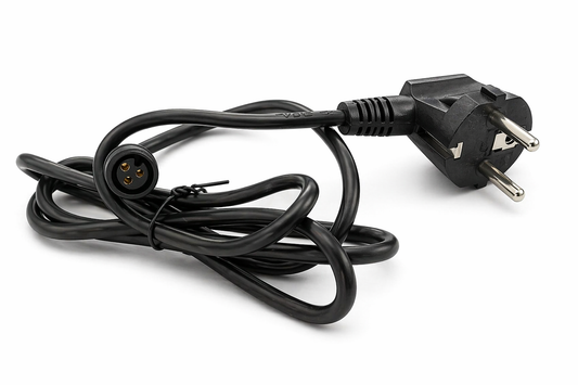 EU Power Cable with 3-Pin Connector – AC Power Cord for Electronics, Speakers & Audio Devices