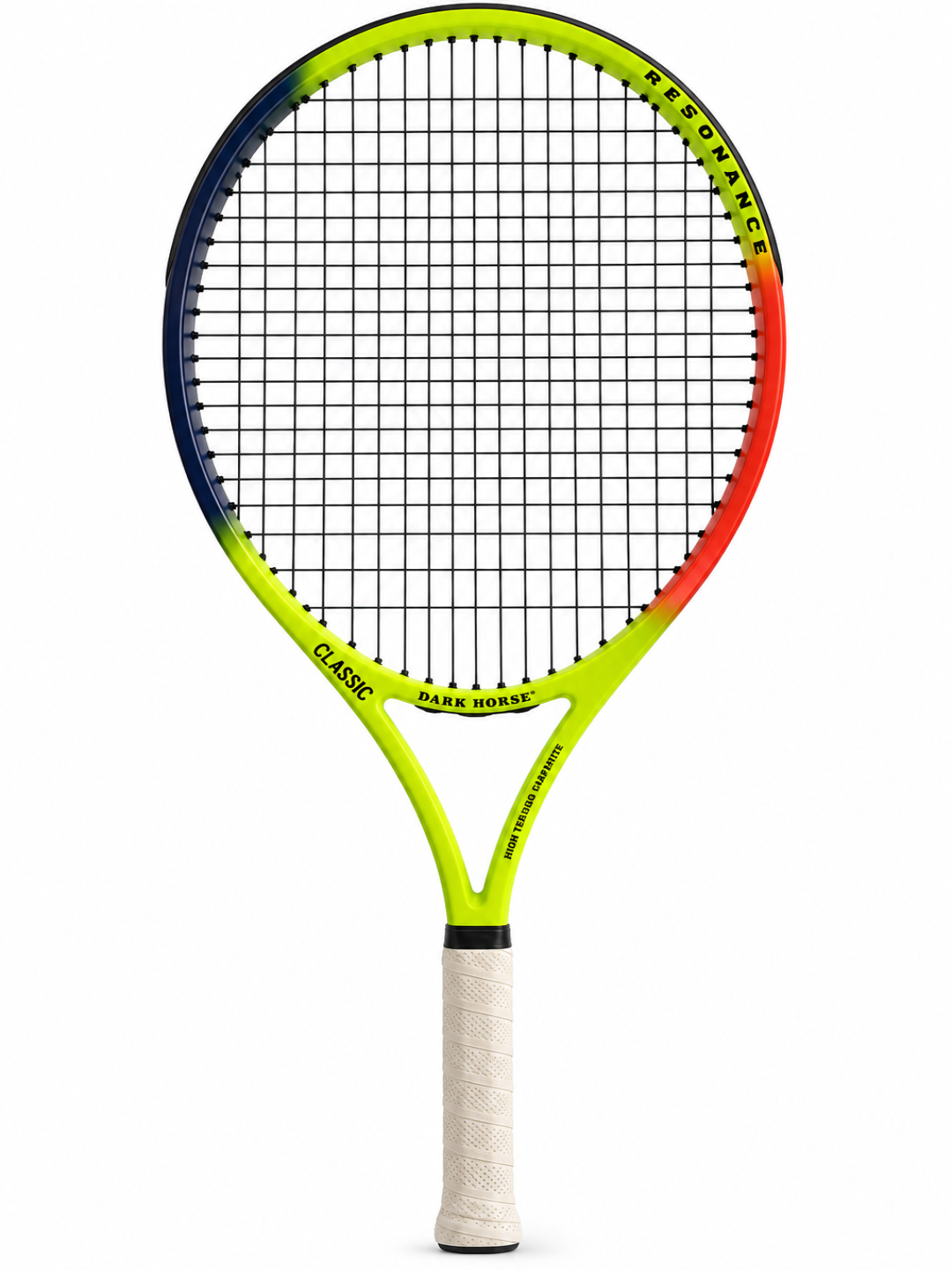 Dark Horse TX 110 Pro Classic Tennis Racket – Grip Size 4 1/4 (L2) with 10 Extra Strings